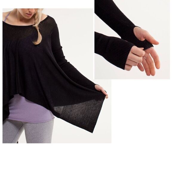 Lululemon Enlightened Pullover Sweater bla… - Picture 2 of 7